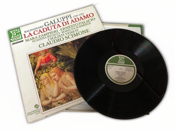 La Caduta di Adamo di Baldassare Galuppi - Incisione su LP de I Solisti Veneti