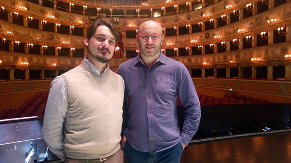Mauro Masiero di Venice Classic Radio intervista Riccardo Frizza al Teatro La Fenice di Venezia